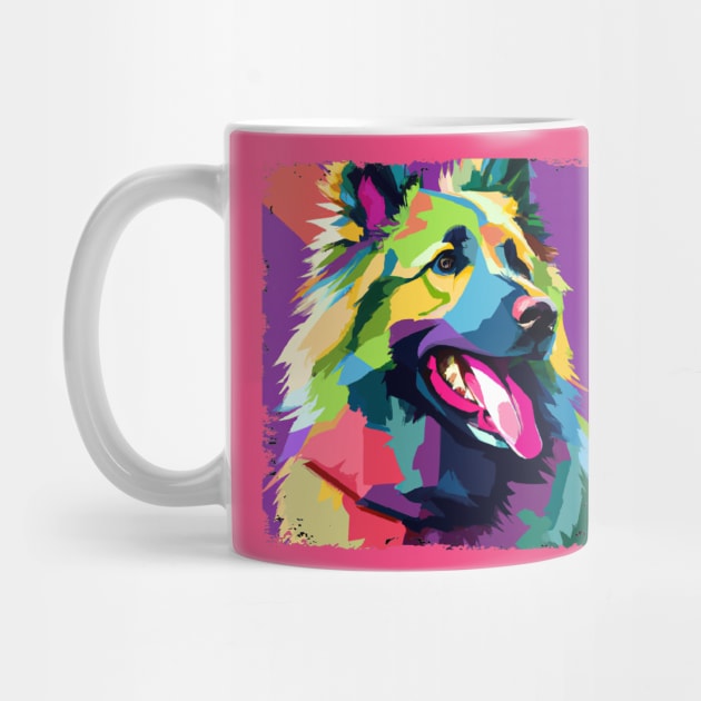 Belgian Tervuren Pop Art - Dog Lover Gifts by PawPopArt